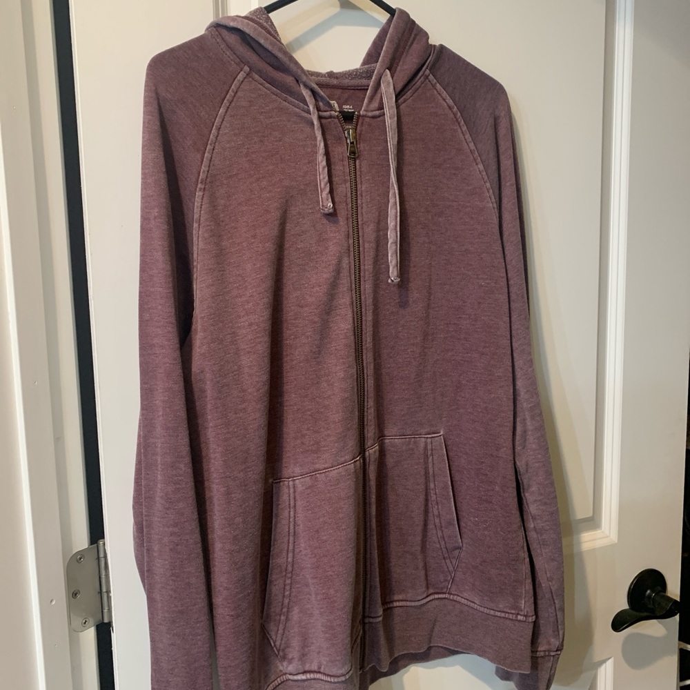 Purplish Burgundy high quality hoodie